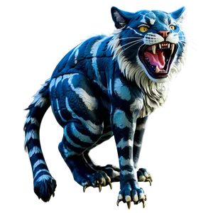 Mythical Wildcat Creature PNG 13