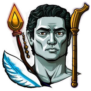 Mythology Doodle PNG 82