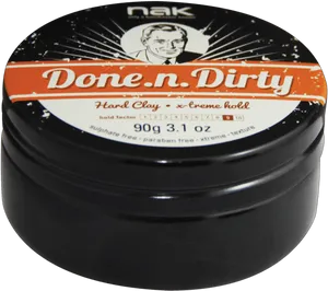 N A K Donen Dirty Hair Clay PNG image