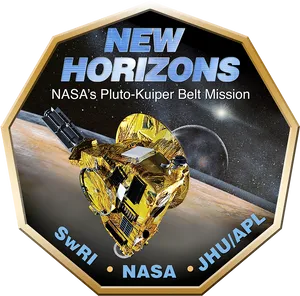 N A S A_ New_ Horizons_ Mission_ Patch PNG
