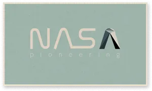 N A S A Pioneering Logo Design PNG