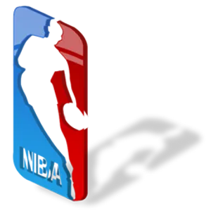 N B A Logo Silhouette PNG image