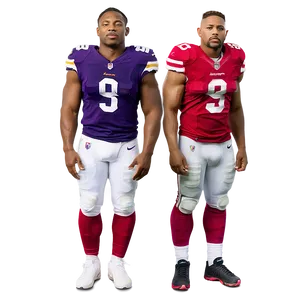 N F L Playersin Uniforms PNG