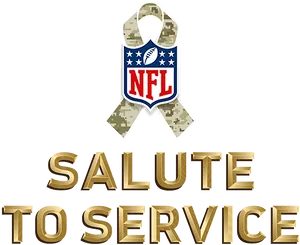 N F L Saluteto Service Logo PNG image