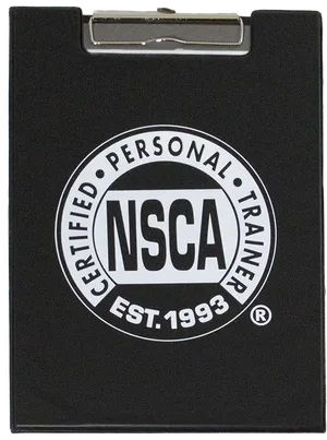 N S C A Certified Personal Trainer Clipboard PNG image