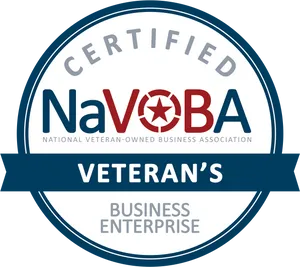 Na V O B A Certified Veteran Business Enterprise Seal
