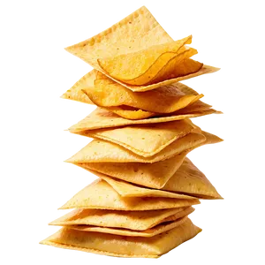 Nacho Chips Stack Png 06252024 PNG image