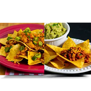 Nachos Al Pastor Style PNG Qvj94