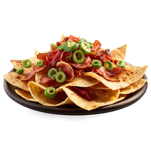 Nachos With Bacon Bits PNG 66