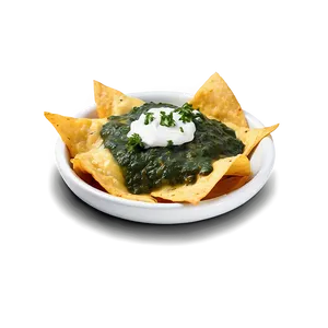 Nachos With Chimichurri Sauce PNG 06122024 PNG