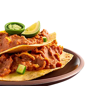 Nachos With Refried Beans Png Xej4 PNG image