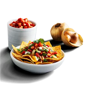 Nachos With Roasted Garlic PNG 38