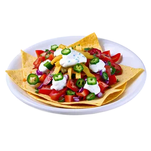 Nachos With Tzatziki Sauce PNG 46 PNG