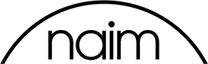 Naim Audio Logo Blackon Gray PNG