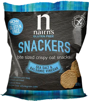 Nairns Gluten Free Snackers Sea Salt Balsamic Vinegar PNG