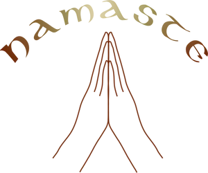 Namaste Gesture Graphic PNG image