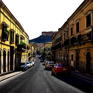 Naples Italy Street Png 05212024 PNG image