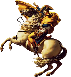 Napoleon Bonaparteon Horseback PNG image