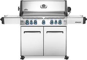 Napoleon Stainless Steel Gas Grill PNG image