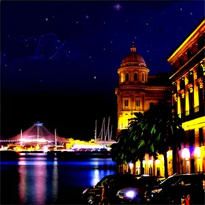 Napoli Nightlife Scene Png 06282024 PNG image