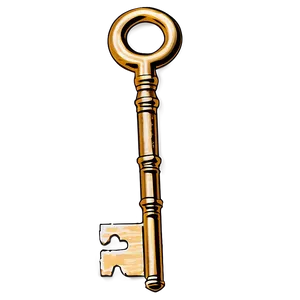 Narrative Skeleton Key Clipart PNG 06212024