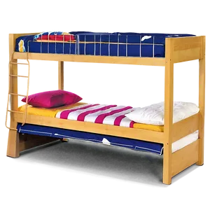 Narrow Bunk Bed PNG 06132024 PNG