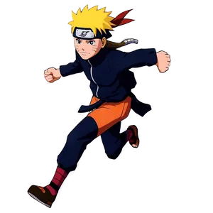 Naruto Adventures Running Png 06292024 PNG image