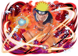 Naruto Rasengan Versus Chidori PNG image