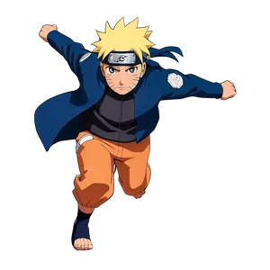 Naruto Running For Victory PNG Fat