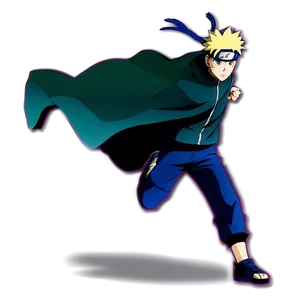 Naruto Running Silhouette Png 06292024 PNG image