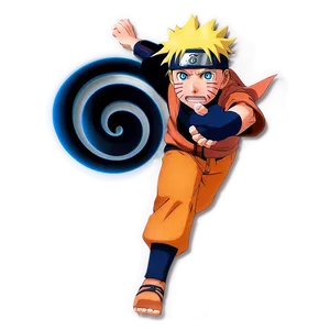 Naruto Running With Rasengan PNG 62