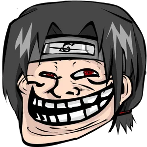 Naruto Trollface Mashup