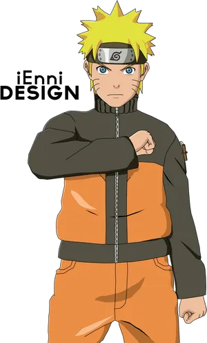 Naruto_ Uzumaki_ Standing_ Pose