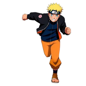Naruto Youthful Run PNG 06292024
