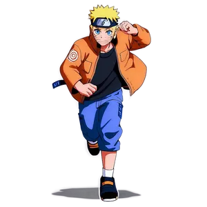 Naruto Youthful Run PNG Bdd