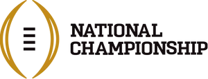 National Championship Football Logo PNG
