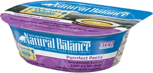 Natural Balance Cat Food Purrfect Paella PNG image