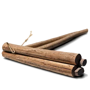Natural Finish Wood Stick PNG Fyo PNG