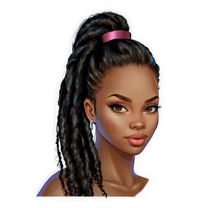 Natural Girl Hair PNG Hrg PNG