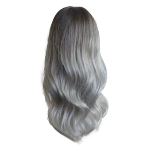 Natural Grey Hair Texture Png 06282024 PNG image