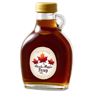 Natural Maple Syrup Png Wse76 PNG image