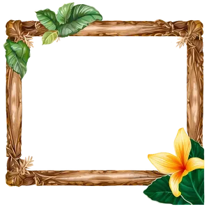 Nature Decorative Frame PNG 40 PNG
