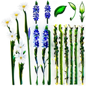Nature Flower Stem PNG Lwa PNG