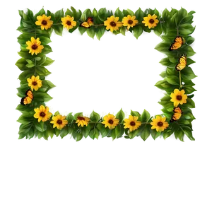 Nature Frame PNG 68
