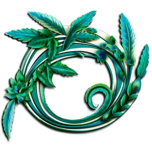 Nature-inspired Flourish PNG Qyv PNG