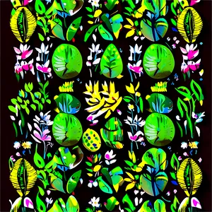 Nature Inspired Pattern Design PNG Rua1 PNG