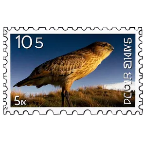 Nature Scenery Postage Stamp PNG Hfd