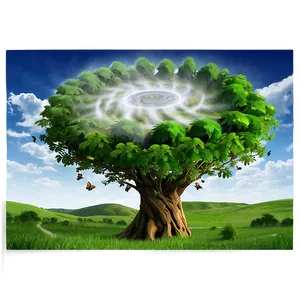 Nature Vortex Scene Png 25 PNG image