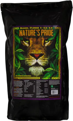 Natures Pride Fertilizer Bag PNG image