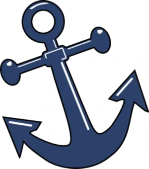 Nautical Anchor Graphic PNG image